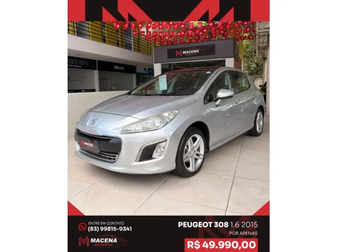 Peugeot 308 Active 1.6 Flex 16V 5P Mec. 2015