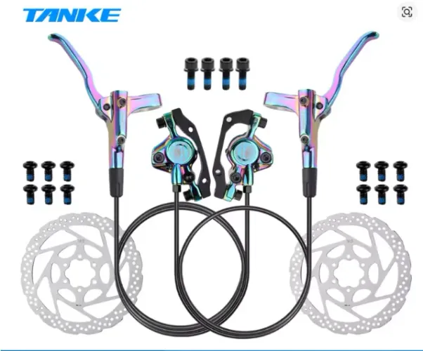 Tanke mt200 bicicleta freio a disco hidráulico mtb freio bl br 800/1600mm freio de bicicle