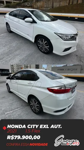 Honda City Sedan EXL 1.5 Flex 16V 4P Aut. 2021