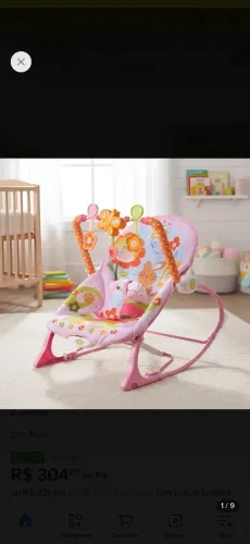 Cadeira Balanço Bebe