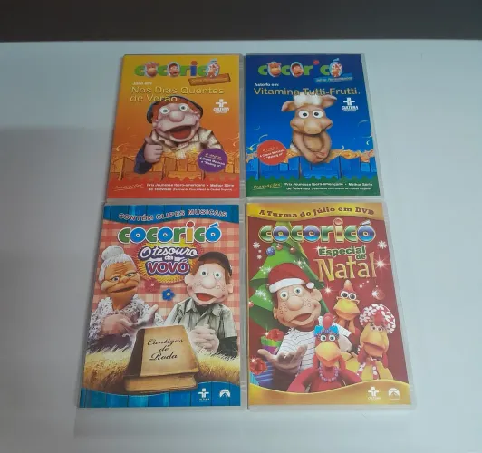 Coleção Cocoricó - 4 DVDs