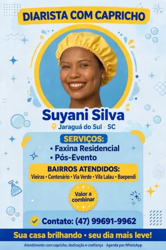 Diarista com capricho