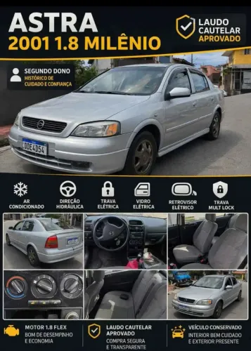 Chevrolet Astra GL Milenium 1.8 MPFI 4P 2001