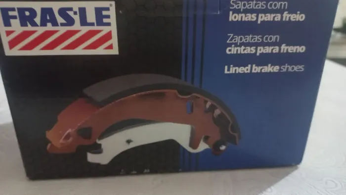 Sapatas com lonas para freio