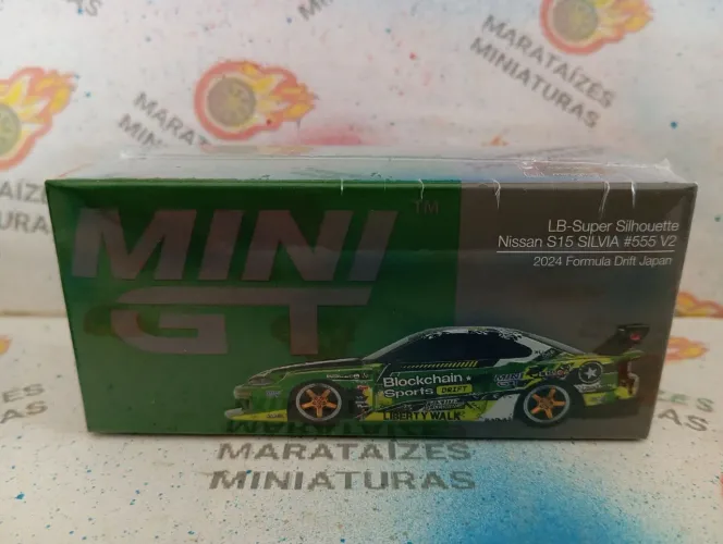 Mini GT - Nissan S15 Silvia 2024 Fórmula drift Japan