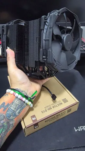 Cooler p/ Processador (CPU) AMD/INTEL- Noctua - NH-D15 chromax.black