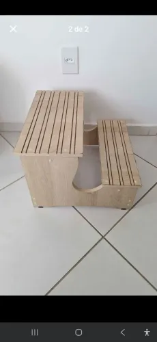 Escada de Madeira MDF para Macas