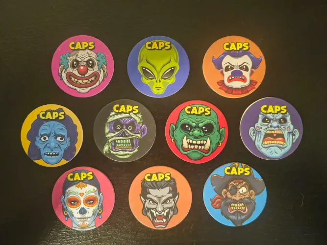 Tazos Caps e Footcap