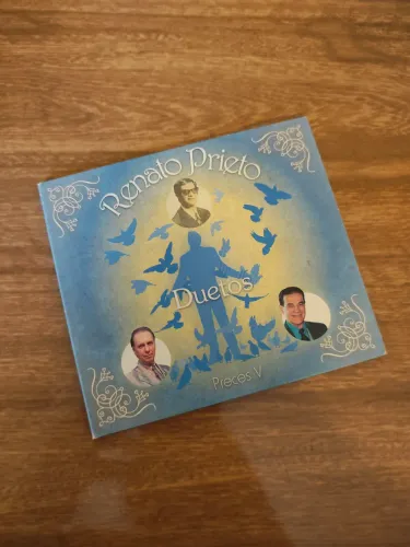 cd renato prieto duetos preces v autografado