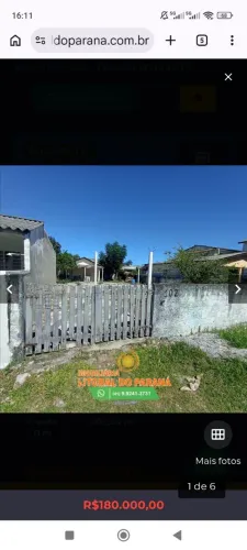 Terreno balneário Santa Terezinha 