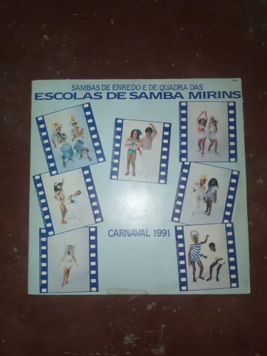 Lp vinil escolas de samba mirins