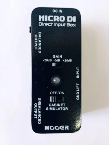 Pedal Mooer Direct Box Micro Di Novíssimo! Oportunidade!