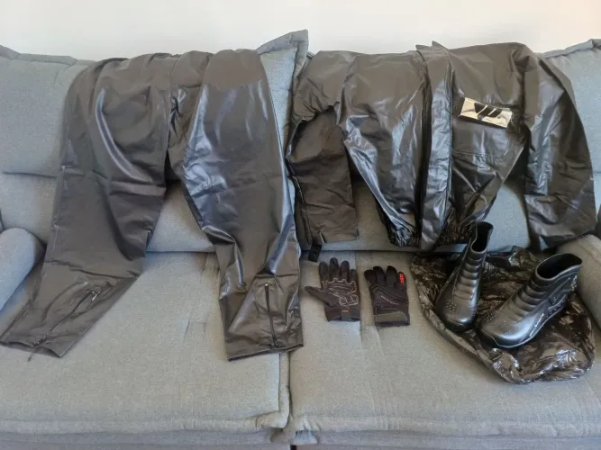 Roupa de chuva de moto