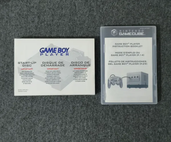 Disco de Boot Game Boy Player Start-Up Original Americano Cib Nintendo GameCube