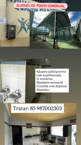 Arrendamento de Quadra Poliesportiva 