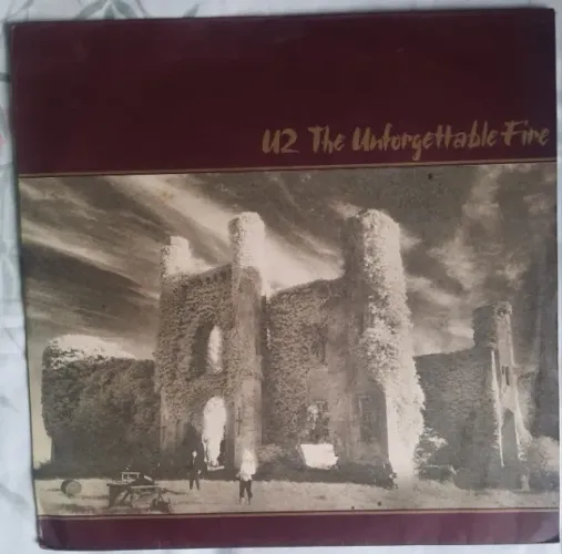 LP VINIL - U2 - THE UNFORGETTABLE FIRE - 1985