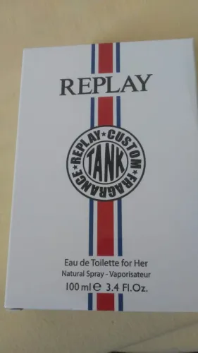 Perfume Replay tank custom importado