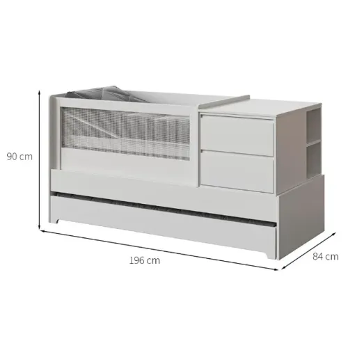 Berço cama + trocador