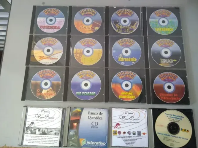 Coleção Enciclopédia Multimídia Antiga & Original