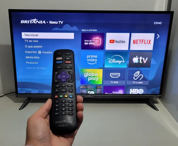 SMART TV BRITÂNIA 32" LED FULL HD