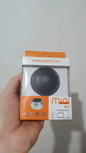 Caixinha de som portátil mini speaker