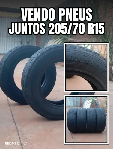 Pneu aro 15 para qualquer tipo de de Ecosport