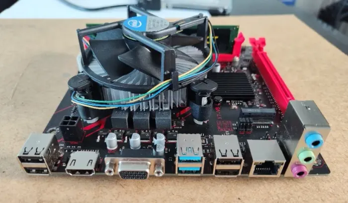 Kit Placa mãe e processador Xeon E3-1265L V2 e memória 8GB 