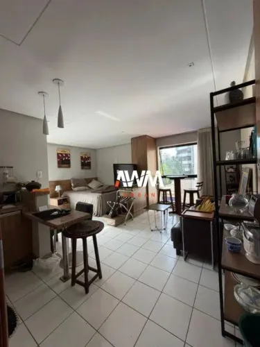 Apartamento com 1 dormitório MOBILIADO à venda, 34 m² por R$ 240.000 - Setor Oeste - Goiân