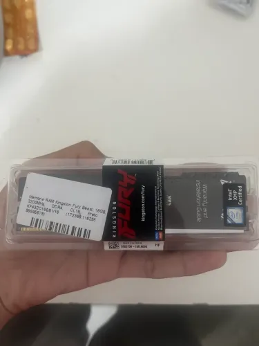 Memória Ram Kingston Fury ddr4 CL16 3200 MHz