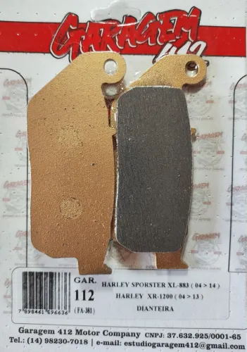 Pastilha de Freio Harley Davidson