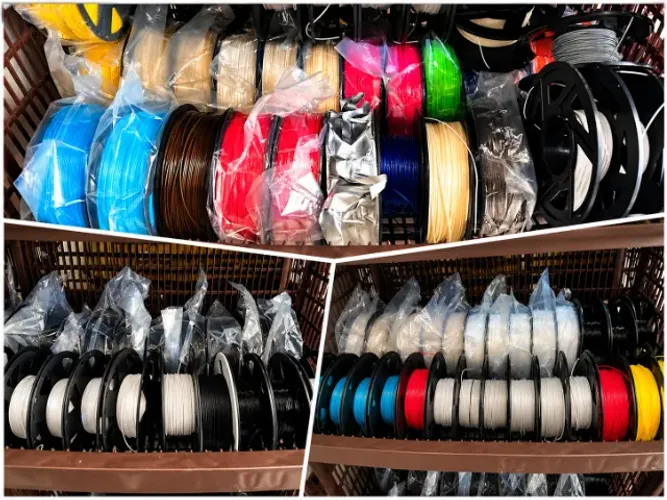 Lote Filamento Impressão 3D ABS e Nylon