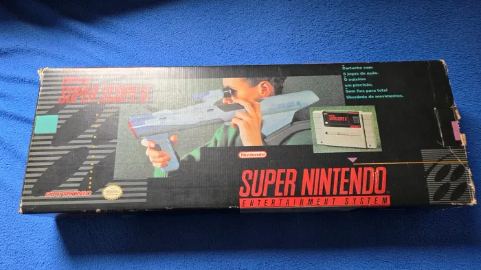 Nintendo Super Scope 6 Original - Para Colecionador - Caixa Original