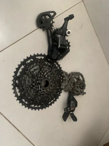 Relação de 10v shimano cues 