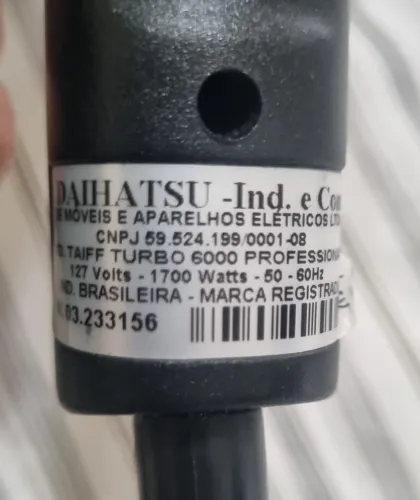 Secador de cabelo Taif turbo