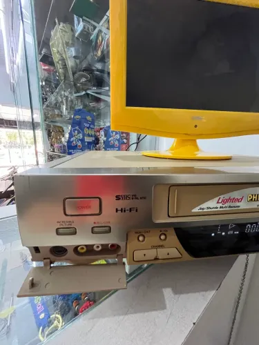 Vídeo Cassete  Philips Vr988 Super Vhs Controle original 