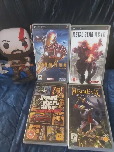 Jogos de PSP (usados)