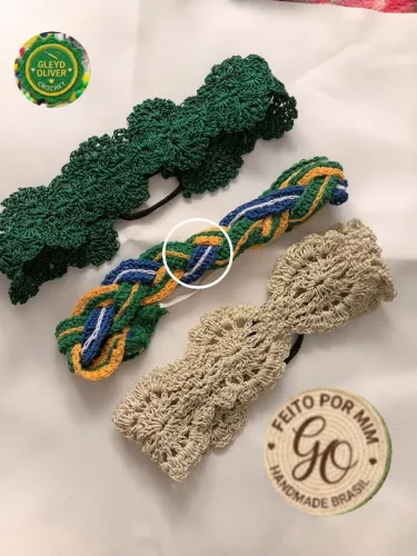 Faixas de cabelo crochet