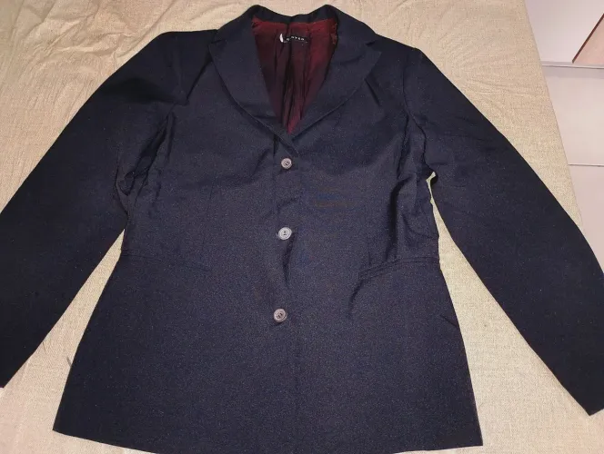 Blazer acinturado acetinado cantão tamanho M