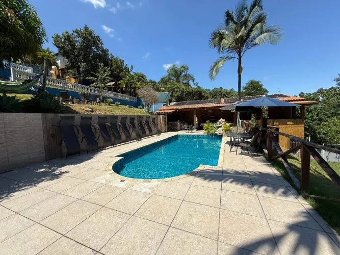 Chácara com 7 dormitórios à venda, 2000 m² por R$ 980.000,00 - Serrote - Guararema/SP