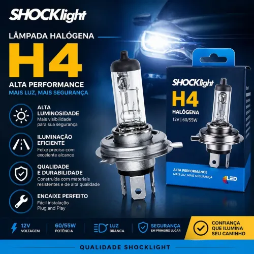 Lâmpada H4 Original Halogena