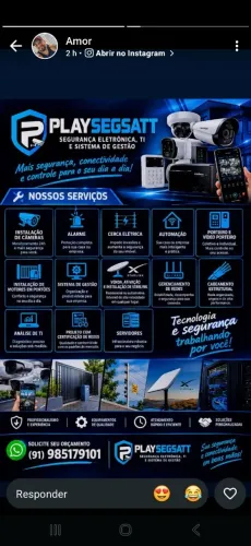 Segurança Eletrônica, TI e sistema de gestão 