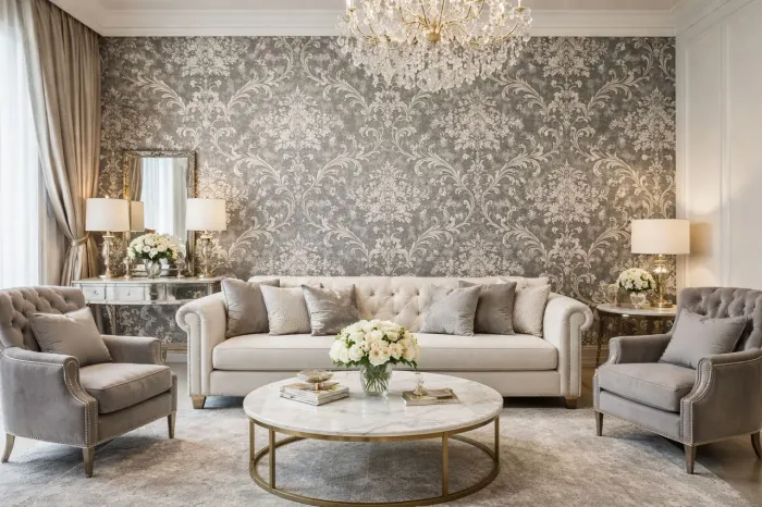 12 Rolos de Papel de Parede Decorativo - Novos e Lacrados