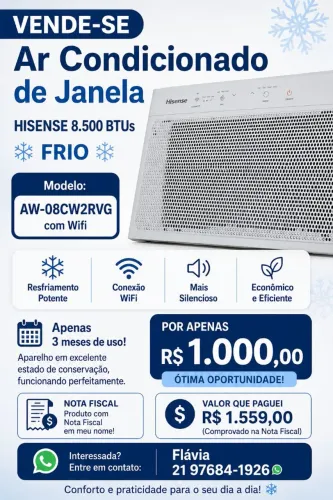 Seminovo, com nota fiscal! Apenas R$ 1.000. Aproveite! Chamar no WhatsApp *