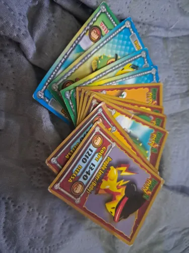 Lote de cards Dragões City