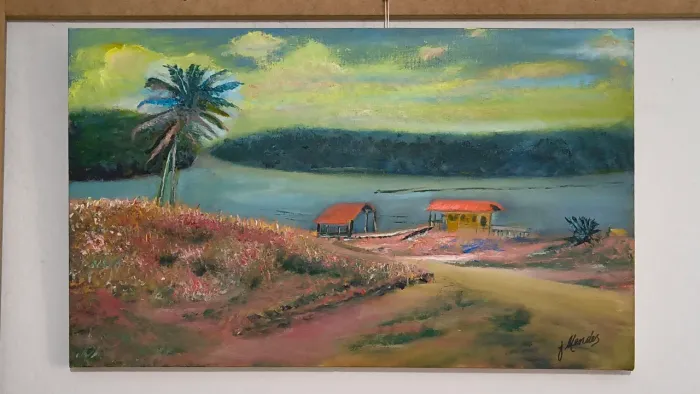 Pintura a Óleo Sobre Tela