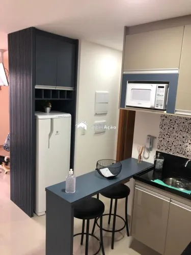 Studio Mobiliado e Decorado 37m² - Via Alameda