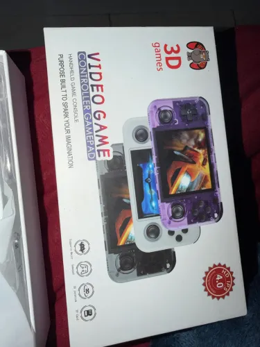 ? Videogame Portátil Retrô D68 - Tela 4? - Emulador PS1, PSP, N64, MAME, GBA e outros