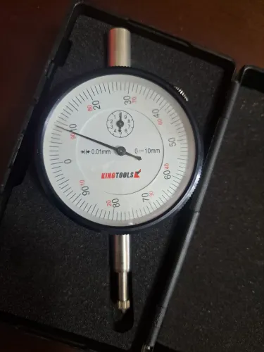 Relógio Comparador 0-10mm Graduação 0,01mm Kingtools