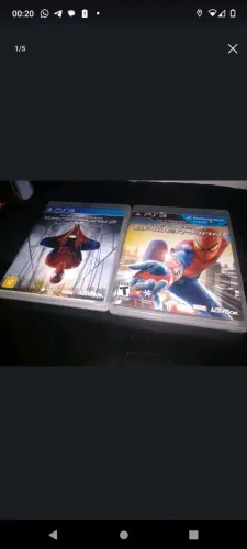 The Amazing Spider-Man 1 e 2 PS3 Coleção