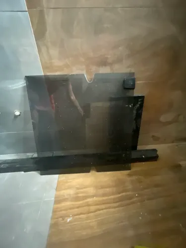 Janela Basculante vidro fumê banheiro